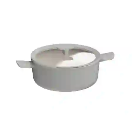 Resim Berghoff Balance Moonmist Yapışmaz Seramik Kapaklı Tencere 28 cm