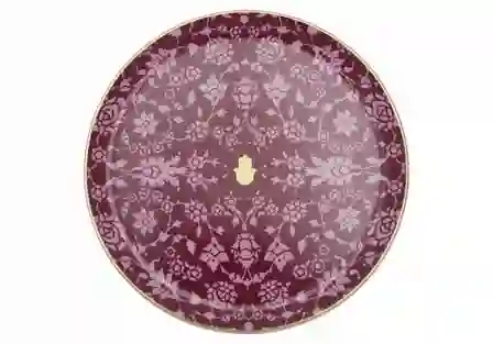 Resim Porland Glamorous Fuşya Düz Tabak 24Cm 04Ap021550