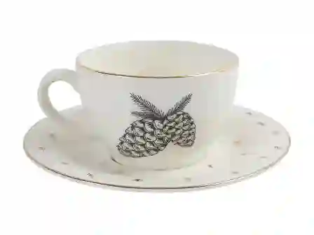 Resim Porland Forest Tabaklı Çay Fincanı 215Cc 04Lfh000460