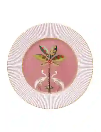 Resim Pip Studio La Majorelle Pembe Porselen Kahvaltı Tabağı 18cm