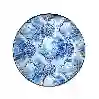 Resim Lucky Art Blue Herıtage Dekoratıf Tepsı 36Cm