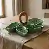 Resim Lefora Porselen 4 Bölmeli Çerezlik