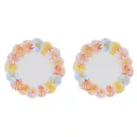 Resim Florısta  Melamın 28Cm 2Lı Tabak Seti