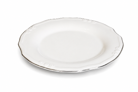 Resim Tiffany Platin Servis Tabağı 24Cm