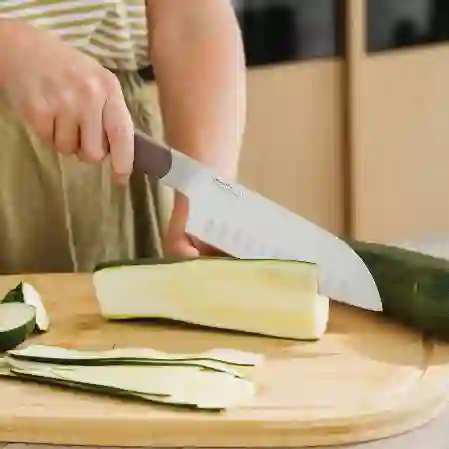 Resim Berghoff Home Elements Santoku Bıçağı 16,70Cm Peppercorn