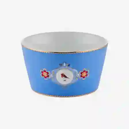 Resim Love Birds Mavi Kase 15 cm