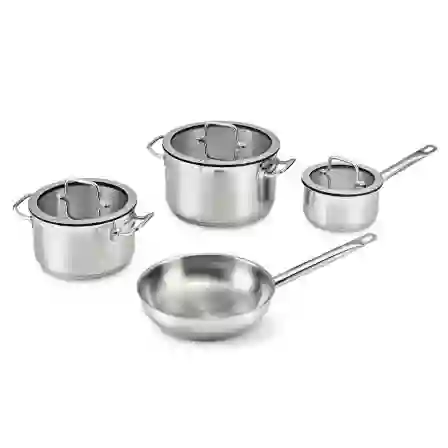 Resim Berghoff Hotel Downdraft 7 Parça Tencere Seti