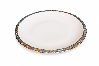 Resim MESH BEYAZ SILVER SERVIS TABAGI 26,5X26,5X2,5 CM