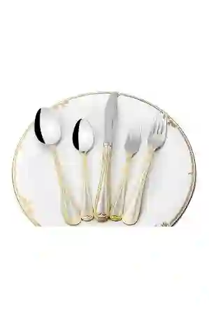 Resim Mikasa Moor Bellissimo Gold 30 Parça Çatal Kaşık Bıçak Seti