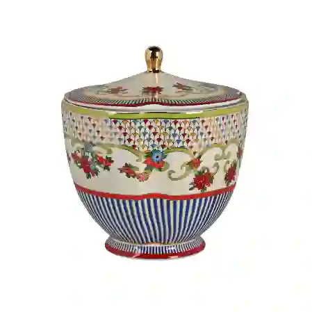 Resim Fıora Bone Kavanoz 17Cm