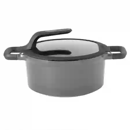 Resim Berghoff Gem Stay Cool Tencere Gri 28cm