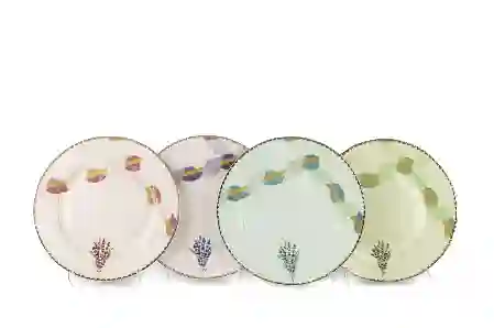 Resim Mikasa Moor Lavander 4lü Pasta Tabağı 21cm