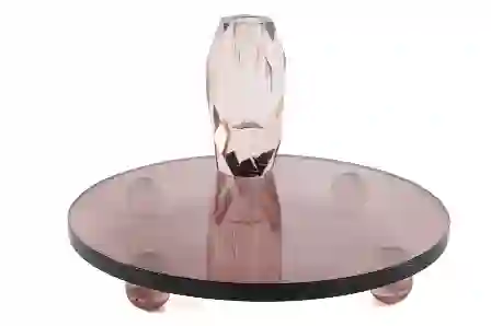 Resim Mikasa Moor Mor Cam Kristal Banyo Tepsisi 27X17X4Cm
