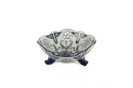 Resim Mikasa Moor Blue Blanc Dek Tabak 22x9cm