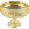 Resim Gold Metal Ayaklı Kase 22x16cm