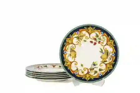 Resim Mikasa Moor Capri Flora 6lı Pasta Tabağı Seti 19cm