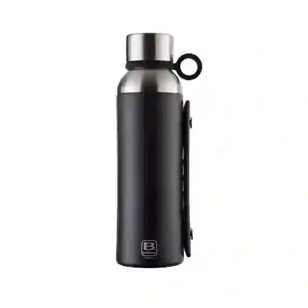 Resim Bugatti Termo Taşıma Kulplu Paslanmaz Çelik Antrasit Rengi Termos 1500Ml
