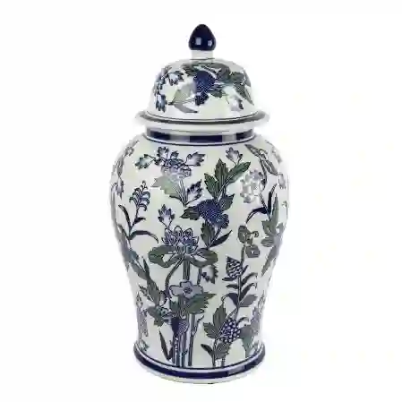 Resim Mikasa Moor Blue Blanc Kapaklı Küp 26X46Cm