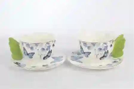 Resim Mikasa Moor Butterfly Lovers 2li Çay Fincan Seti 250cc