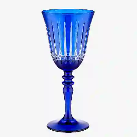 Resim Chiara Alessi Luna Mavi Cam Kadeh 270 Ml