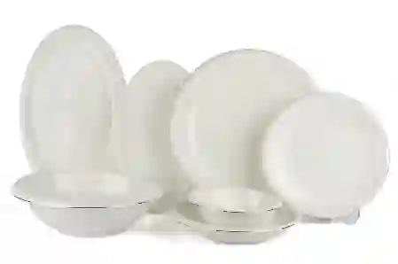 Resim Mikasa Moor Gold Lines 27 Parça Yemek Takımı