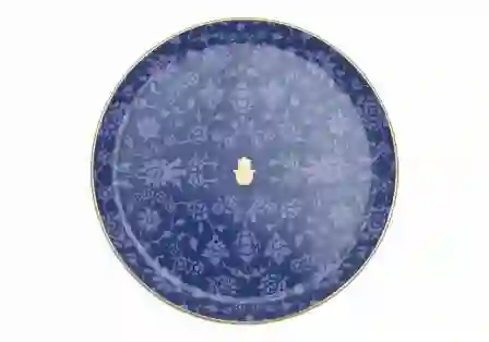 Resim Porland Glamorous Lacivert Düz Tabak 24Cm 04Ap021552