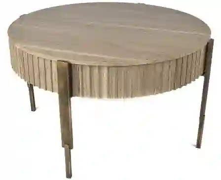 Resim Mikasa Moor Gold Krem Sehpa 60x36cm &&