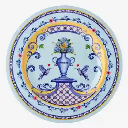 Resim Amore Vase Yemek Tabağı 28cm