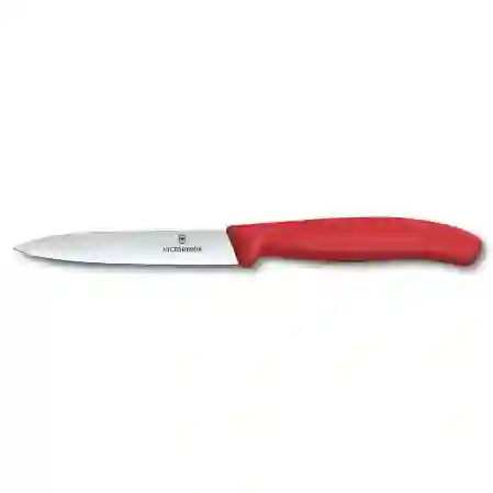 Resim Victorinox Swıss Classıc Soyma Bıçağı Düz 10Cm,Kırmızı