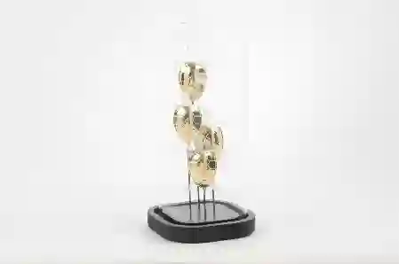 Resim Mikasa Moor Gold Kristal Caretta Fanus 27x12cm