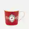 Resim Pip Studio Love Birds Kırmızı Madalyon Desenli Mug 150ml