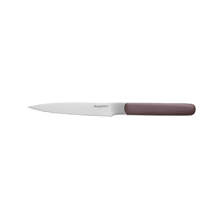 Resim Berghoff Home Elements Tırtıklı Çok Amaçlı Bıçak 11,50Cm Peppercorn