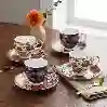 Resim Etro Bone 4Lu Çay Fincanı Seti 175Cc