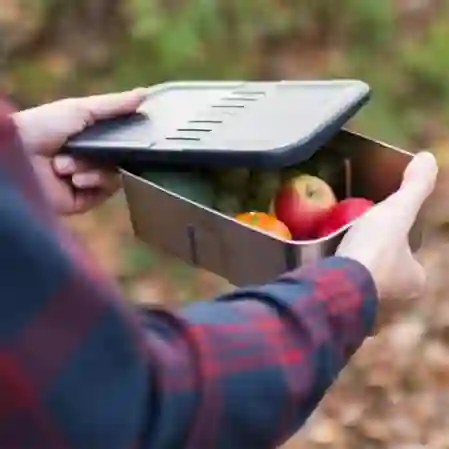 Resim Essentials 18/10 Paslanmaz Çelik Yemek Taşıma Kutusu