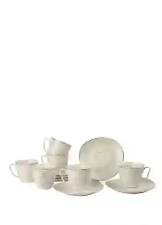 Resim Mikasa Moor Pearl Mist 6lı Çay Fincan Seti 220cc