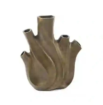 Resim Antik Gold Vazo 20x8x24cm