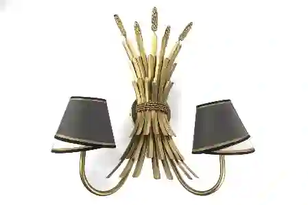 Resim Gri Şapkalı Gold Aplik 51x57x24cm